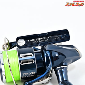 【シマノ】 21ツインパワー XD C3000XG 未使用PEラインピットブル0.8号200m装着 SHIMANO TWIN POWER