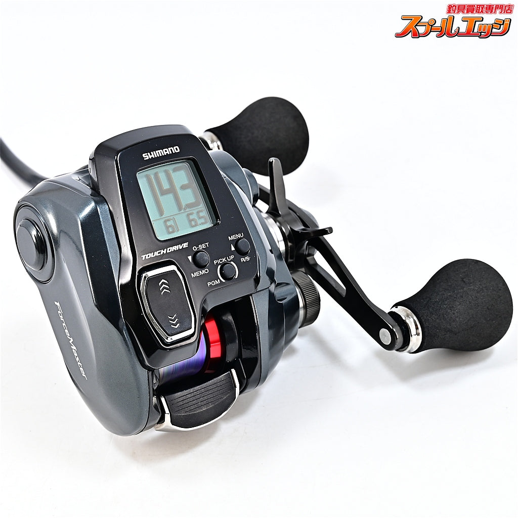【シマノ】 23フォースマスター 200DH 使用距離40.7km 使用128時間 SHIMANO FORCE MASTER