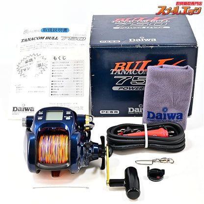 【ダイワ】 タナコンブル 750 使用距離0km 使用0時間 奇跡のデットストック DAIWA TANACOM BULL