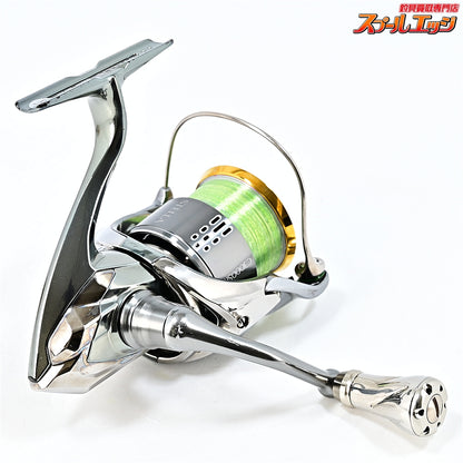 【シマノ】 18ステラ C3000SDHHG 55mmハンドル&リブレfフォルテノブ装着 SHIMANO STELLA