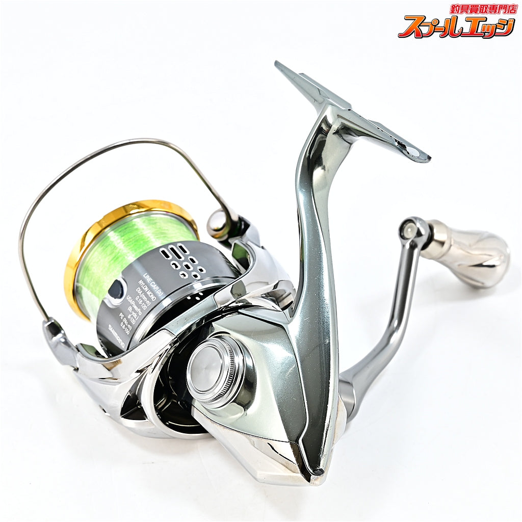 【シマノ】 18ステラ C3000SDHHG 55mmハンドル&リブレfフォルテノブ装着 SHIMANO STELLA
