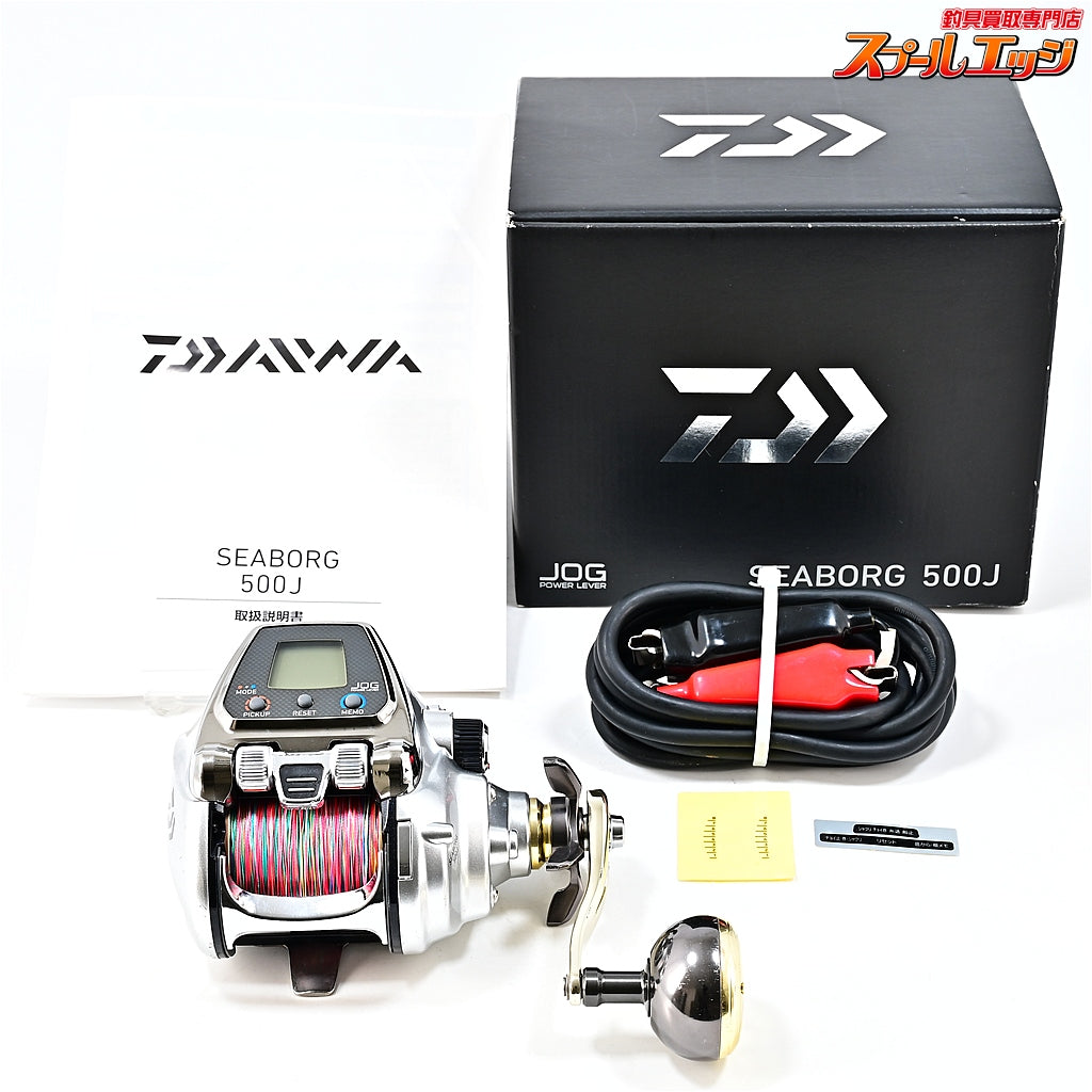 【ダイワ】 15シーボーグ 500J 使用距離81.4km 使用202時間 DAIWA SEABORG