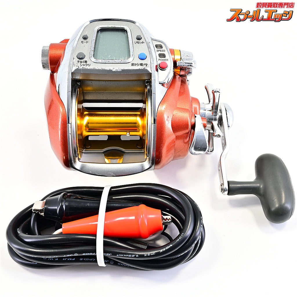 【ダイワ】 シーボーグ 750 メガツイン 使用距離28.2km 使用50時間 DAIWA SEABORG MEGATWIN