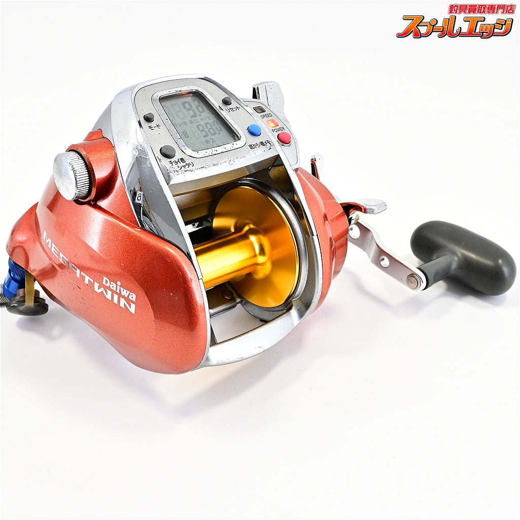 【ダイワ】 シーボーグ 750 メガツイン 使用距離28.2km 使用50時間 DAIWA SEABORG MEGATWIN
