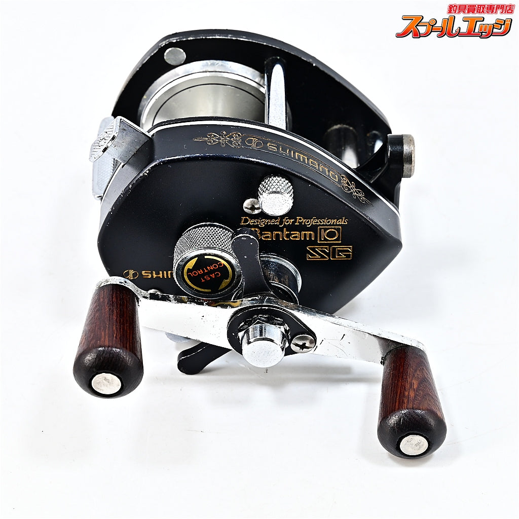 【シマノ】 バンタム 10SG ブラック ウッドノブ装着 SHIMANO Bantam