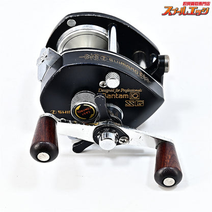 【シマノ】 バンタム 10SG ブラック ウッドノブ装着 SHIMANO Bantam