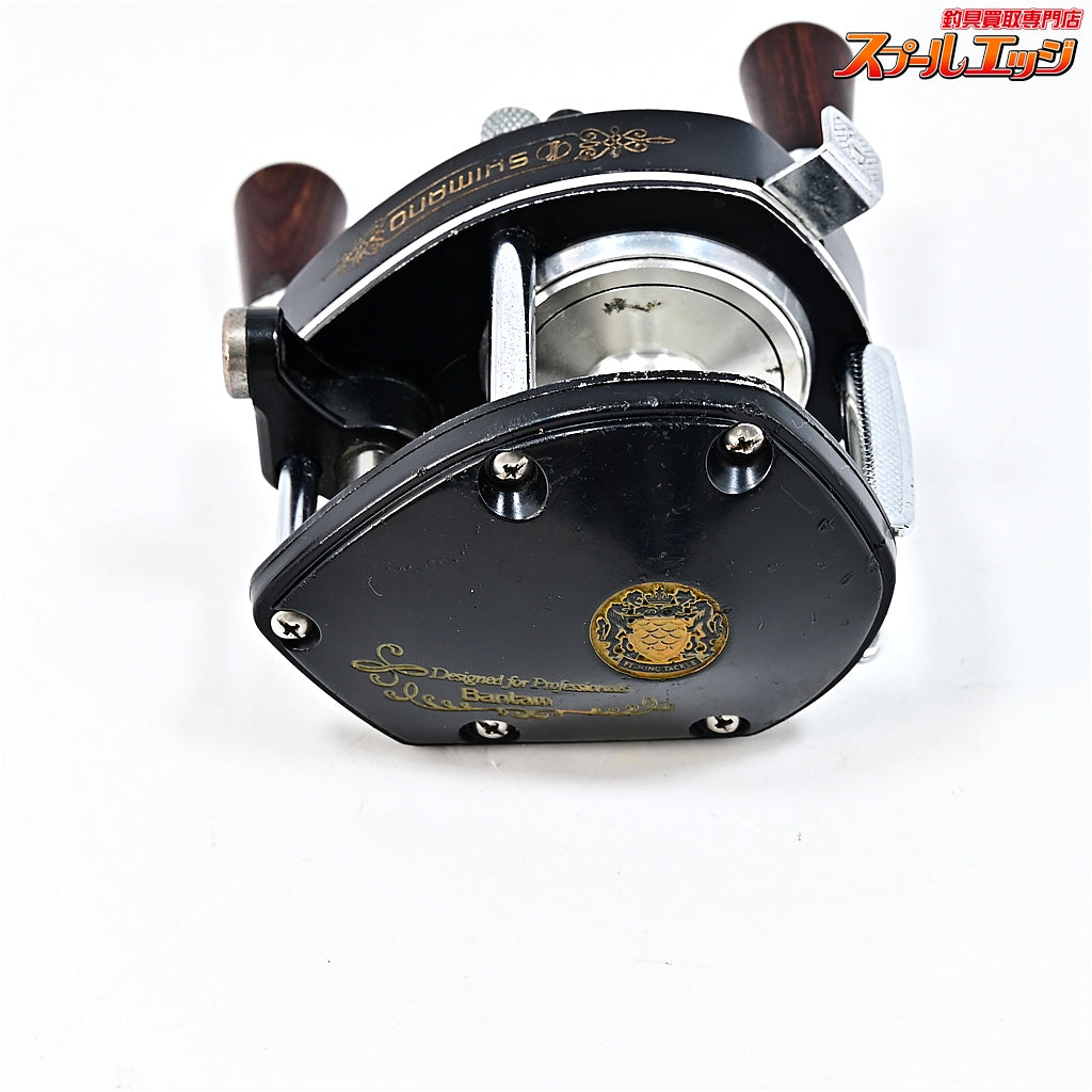【シマノ】 バンタム 10SG ブラック ウッドノブ装着 SHIMANO Bantam