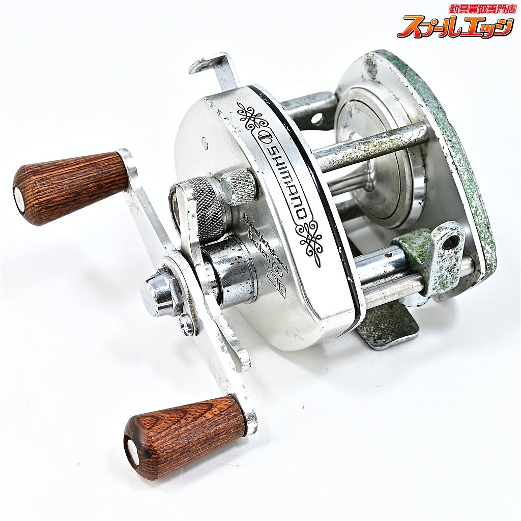 【シマノ】 バンタム 100SG シルバー ウッドノブ装着 SHIMANO Bantam