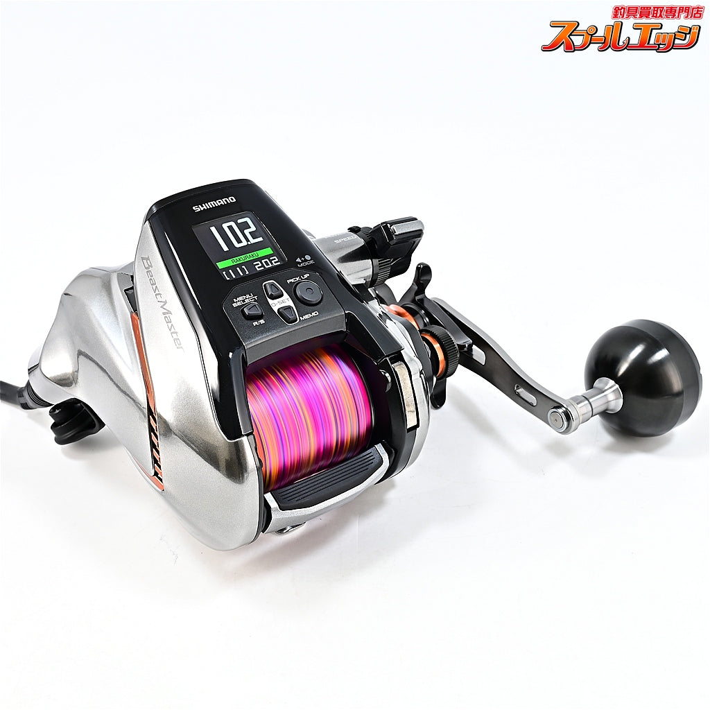【シマノ】 26ビーストマスター 3000II 未使用PEライン シマノタナトル8 4号500m装着 SHIMANO BEAST MASTER