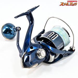 【シマノ】 21ツインパワー XD 4000XG ゴメクサス38mmラウンドノブ&ゴメクサスチタンカラーラインローラー装着 SHIMANO TWIN POWER