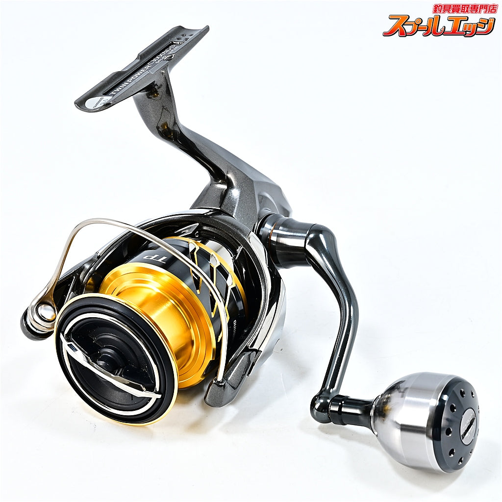 【シマノ】 20ツインパワー C3000XG ゴメクサスA30ガンメタノブ装着 SHIMANO TWINPOWER