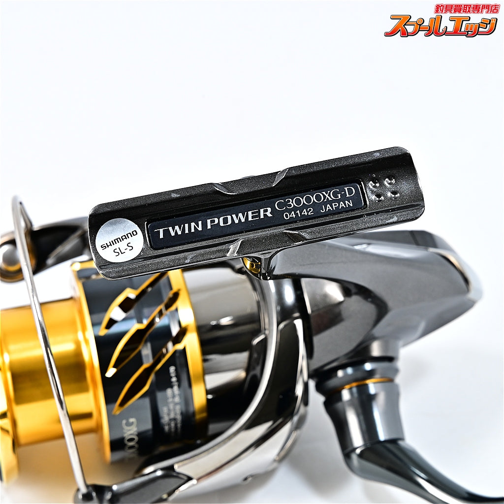 【シマノ】 20ツインパワー C3000XG ゴメクサスA30ガンメタノブ装着 SHIMANO TWINPOWER