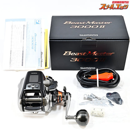 【シマノ】 26ビーストマスター 3000II 使用距離11.5km 使用7.5時間 SHIMANO BEAST MASTER