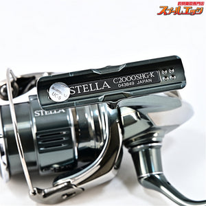 【シマノ】 22ステラ C2000SHG カスタムウッドハンドルノブ装着 SHIMANO STELLA