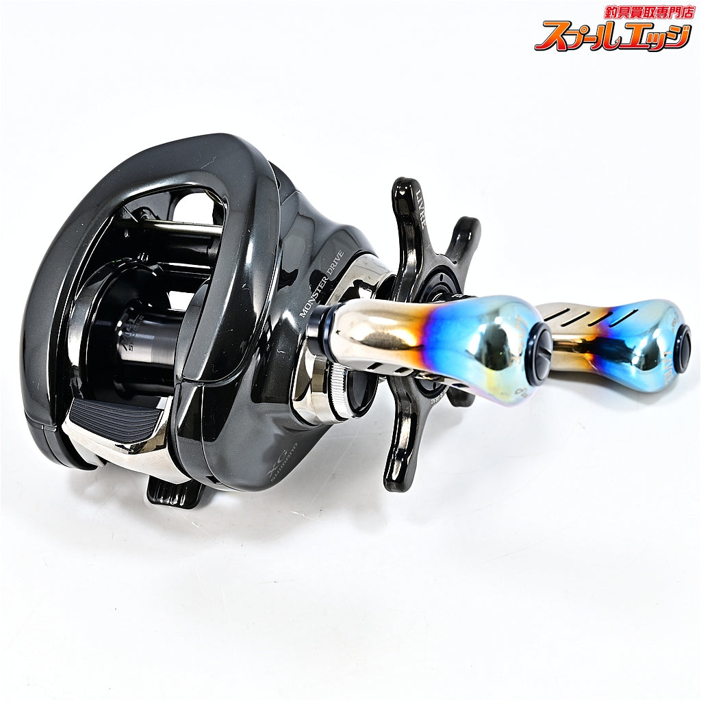【シマノ】 23アンタレス DC MD XG リブレ クランクフェザー 110 フィーノプラス ブラック&リブレ 13mmカスタムドラグ装着 SHIMANO ANTARES