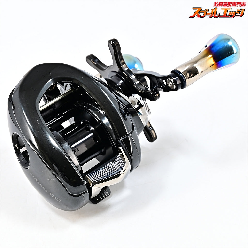 【シマノ】 23アンタレス DC MD XG リブレ クランクフェザー 110 フィーノプラス ブラック&リブレ 13mmカスタムドラグ装着 SHIMANO ANTARES