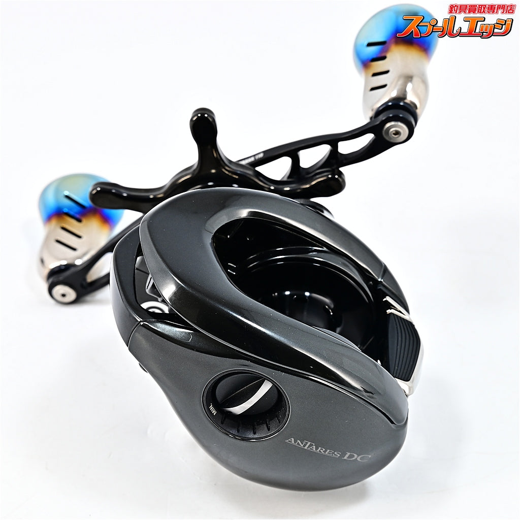 【シマノ】 23アンタレス DC MD XG リブレ クランクフェザー 110 フィーノプラス ブラック&リブレ 13mmカスタムドラグ装着 SHIMANO ANTARES