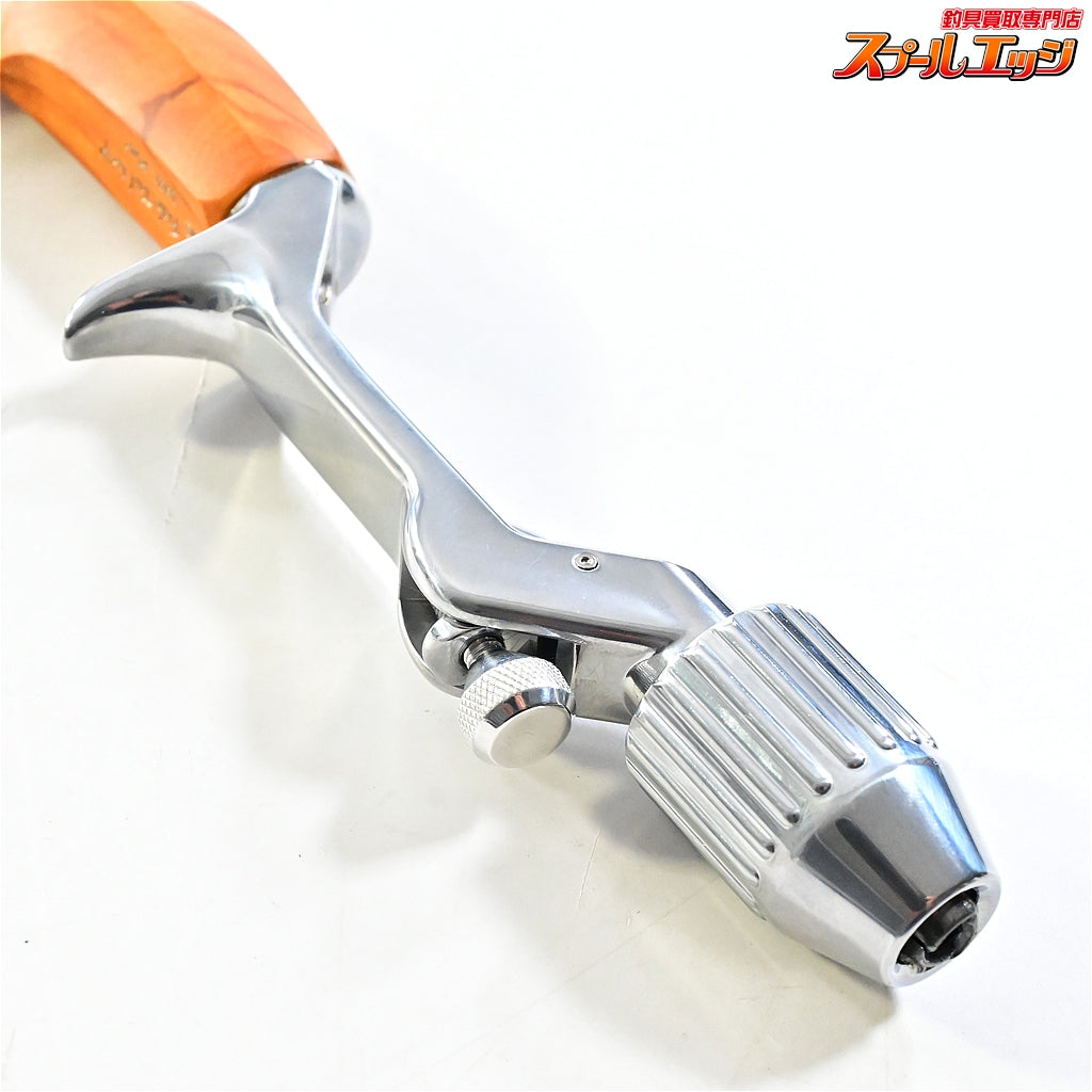 【ブライトリバーxイーナンバープロダクツ】 チャッカーグリップ ポリッシュシルバー フィッシュテールグリップ BRIGHT-LIVER CHUCKER grip No056 K_060