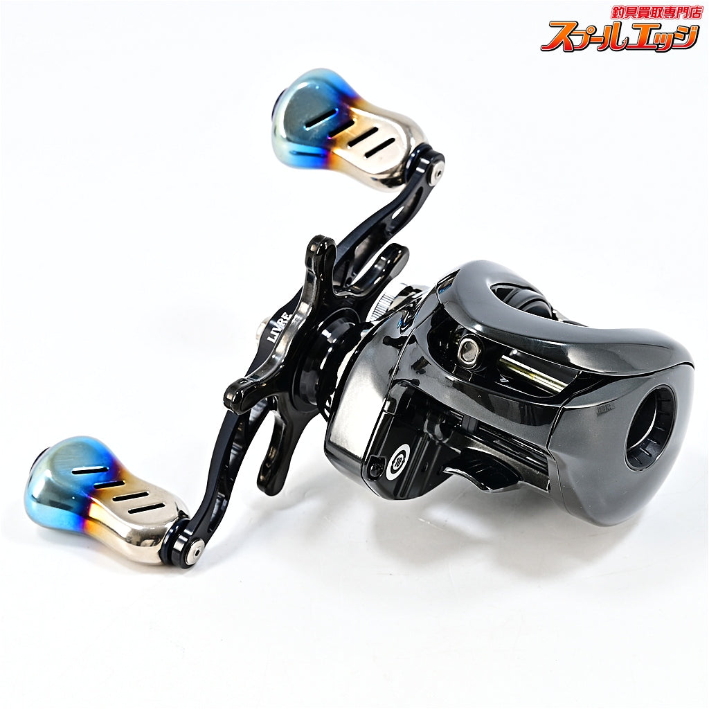 【シマノ】 23アンタレス DC MD XG リブレ クランクフェザー 110 フィーノプラス ブラック&リブレ 13mmカスタムドラグ装着 SHIMANO ANTARES