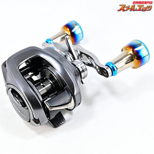 【シマノ】 22バンタム HG ゴメクサス100mmカスタムハンドル&リブレフォルティシモノブ装着 SHIMANO Bantam