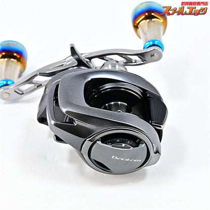 【シマノ】 22バンタム HG ゴメクサス100mmカスタムハンドル&リブレフォルティシモノブ装着 SHIMANO Bantam