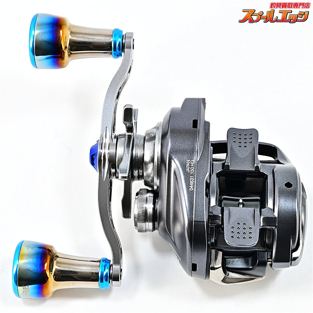 【シマノ】 22バンタム HG ゴメクサス100mmカスタムハンドル&リブレフォルティシモノブ装着 SHIMANO Bantam
