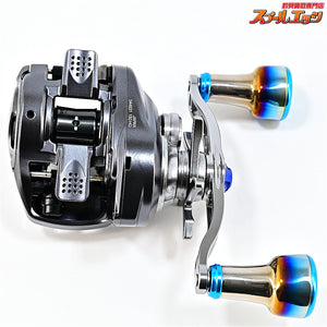【シマノ】 22バンタム HG ゴメクサス100mmカスタムハンドル&リブレフォルティシモノブ装着 SHIMANO Bantam