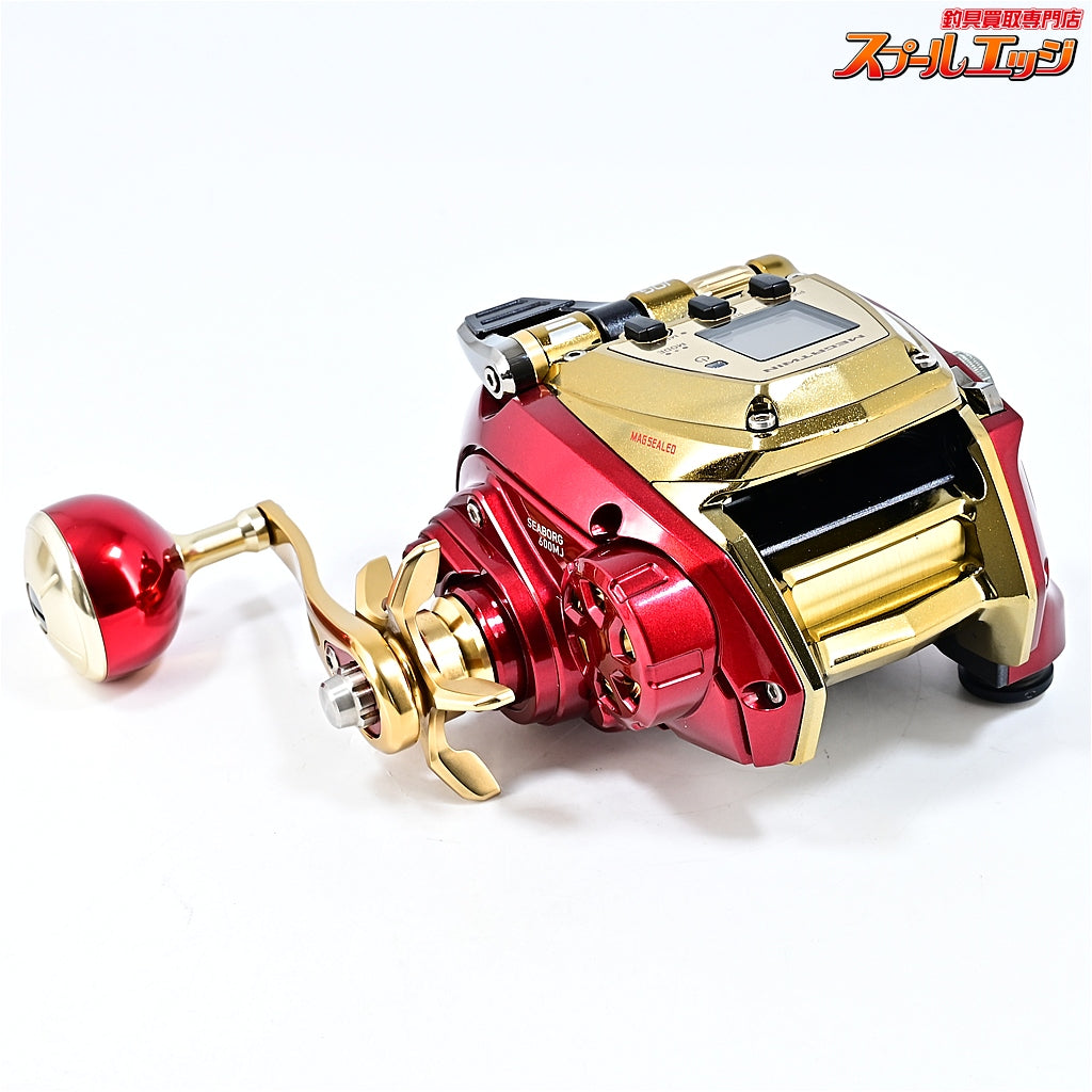 【ダイワ】 21シーボーグ 600MJ 使用距離21.7km 使用56時間 DAIWA SEABORG