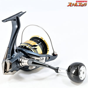 【シマノ】 25アルテグラ C5000XG ゴメクサス カーボンハンドルノブ&ラインローラー装着 SHIMANO ULTEGRA