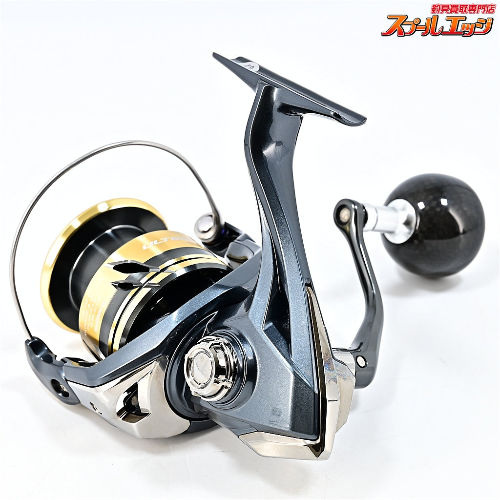 【シマノ】 25アルテグラ C5000XG ゴメクサス カーボンハンドルノブ&ラインローラー装着 SHIMANO ULTEGRA