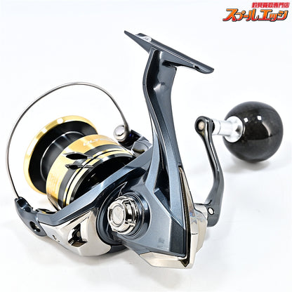 【シマノ】 25アルテグラ C5000XG ゴメクサス カーボンハンドルノブ&ラインローラー装着 SHIMANO ULTEGRA