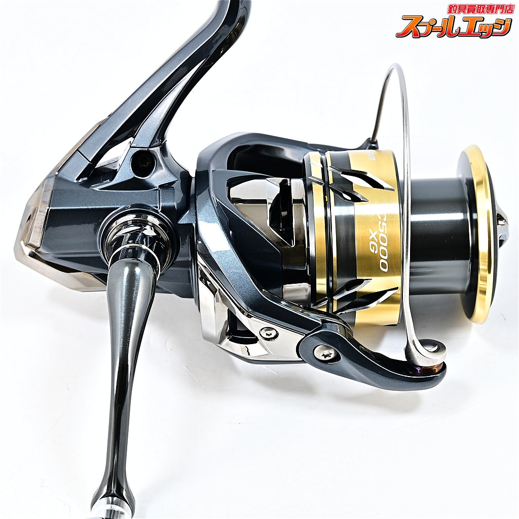 【シマノ】 25アルテグラ C5000XG ゴメクサス カーボンハンドルノブ&ラインローラー装着 SHIMANO ULTEGRA
