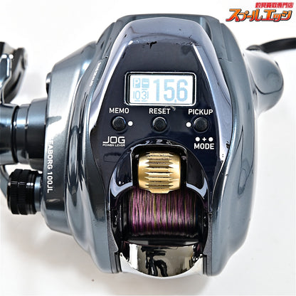 【ダイワ】 24シーボーグ 100JL 使用距離39.7km 使用97時間 DAIWA SEABORG