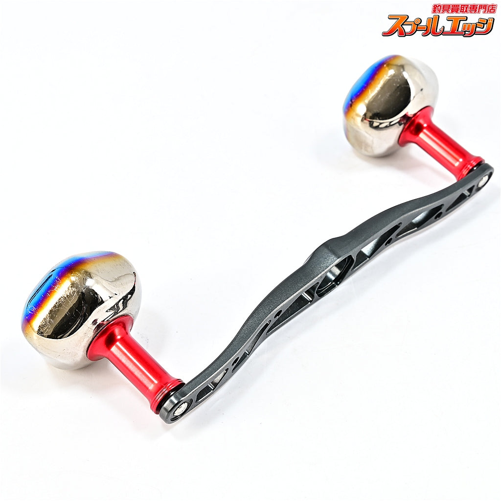 【リブレ】 クランク 130 ガンメタ PT35ノブチタン ダイワ右用センターナット付 LIVRE CRANK