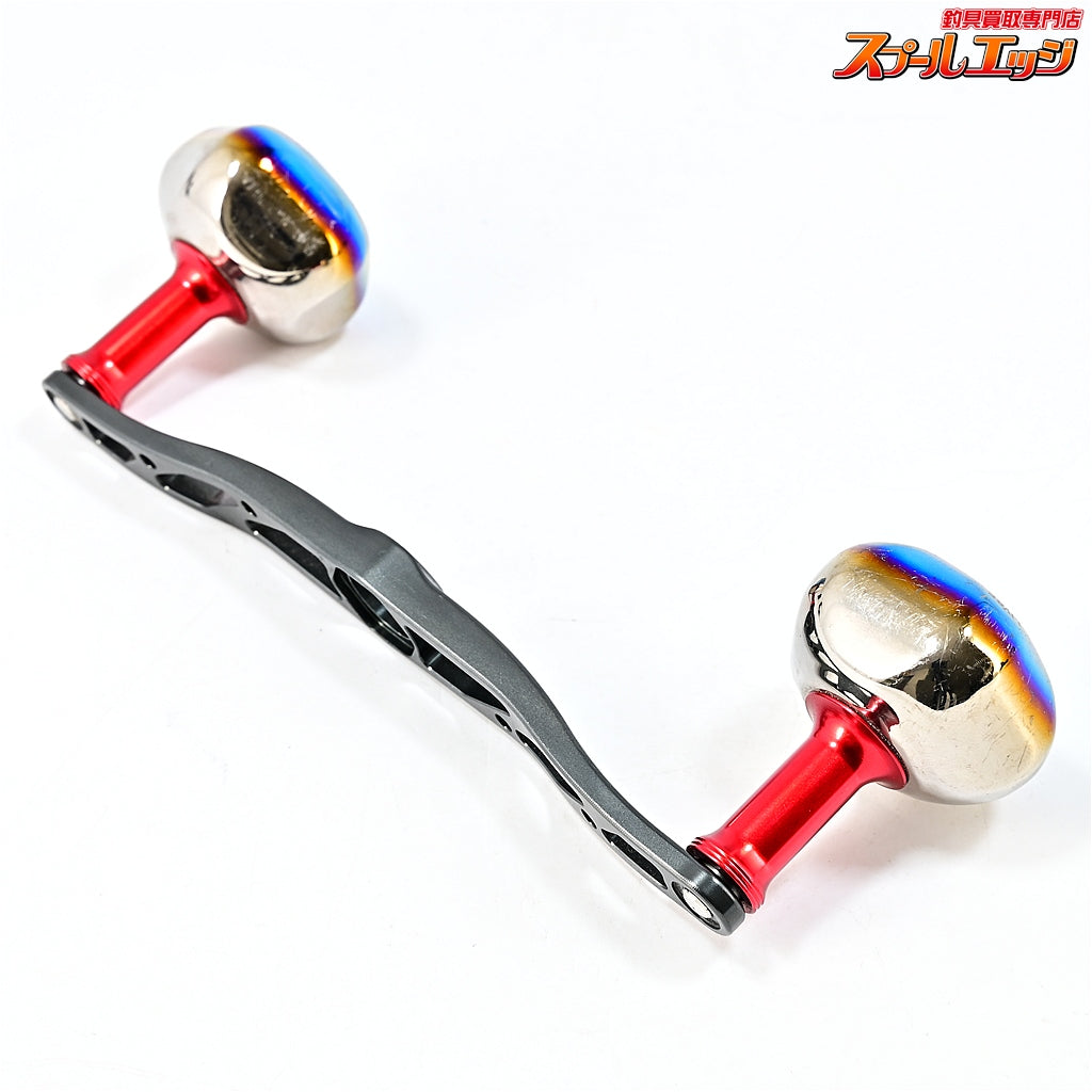 【リブレ】 クランク 130 ガンメタ PT35ノブチタン ダイワ右用センターナット付 LIVRE CRANK