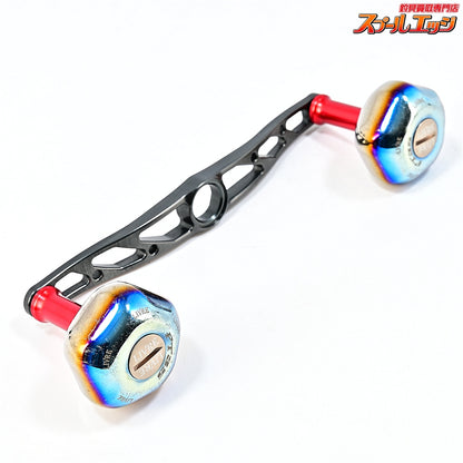 【リブレ】 クランク 130 ガンメタ PT35ノブチタン ダイワ右用センターナット付 LIVRE CRANK