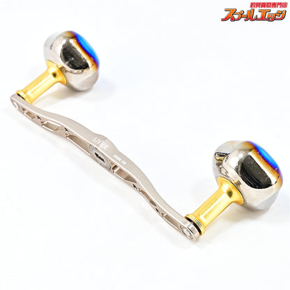 【リブレ】 クランク 130 シルバー PT35ノブチタン シマノ左用センターナット付 LIVRE CRANK
