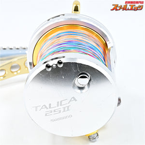 【シマノ】 13タリカ 25II CCMパワーハンドル110mm装着 SHIMANO TALICA