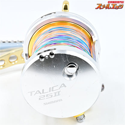 【シマノ】 13タリカ 25II CCMパワーハンドル110mm装着 SHIMANO TALICA
