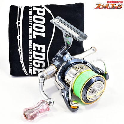 【シマノ】 10ステラ C2000S IOSファクトリーアクリスタノブ&シマノアオリスタンド装着 SHIMANO STELLA