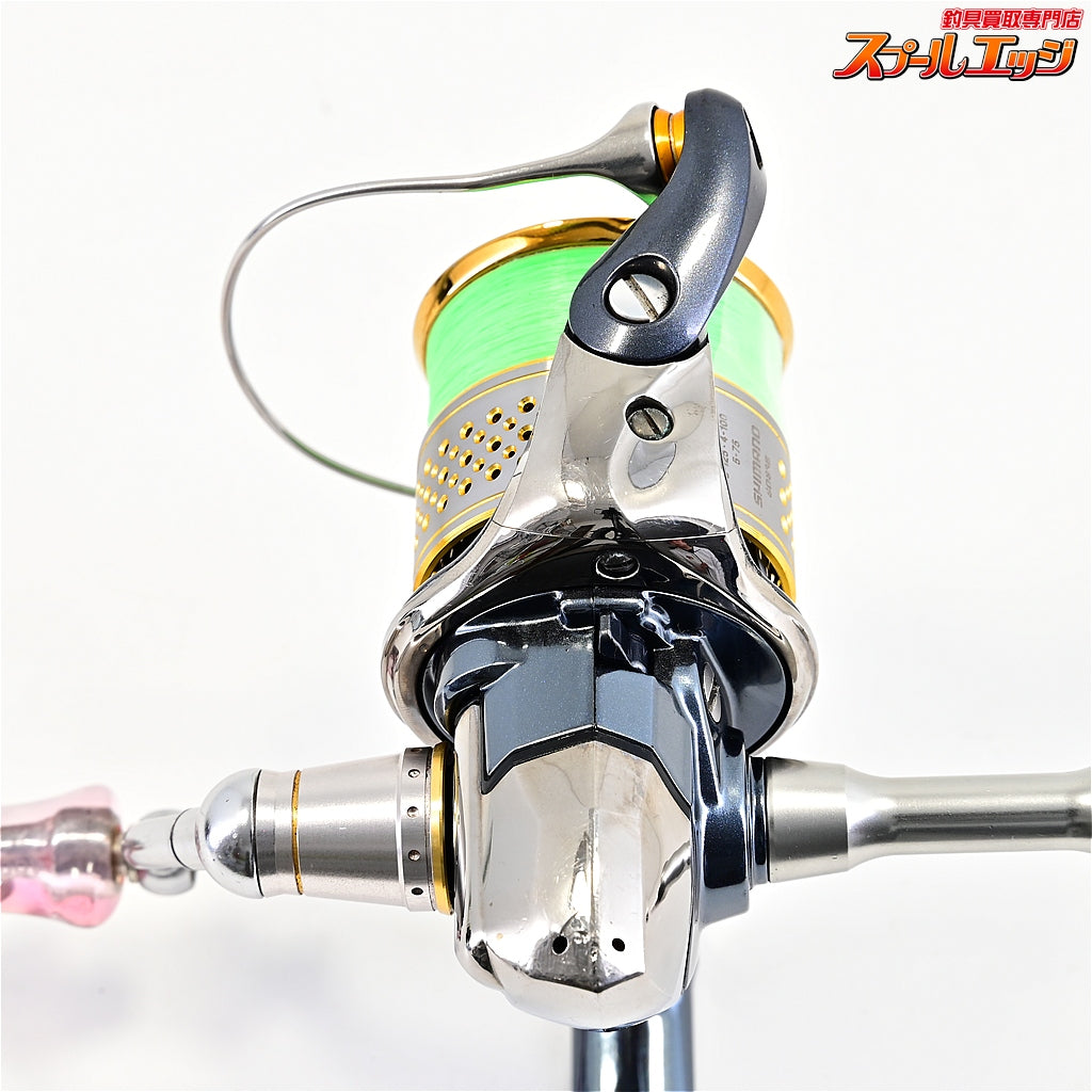 【シマノ】 10ステラ C2000S IOSファクトリーアクリスタノブ&シマノアオリスタンド装着 SHIMANO STELLA