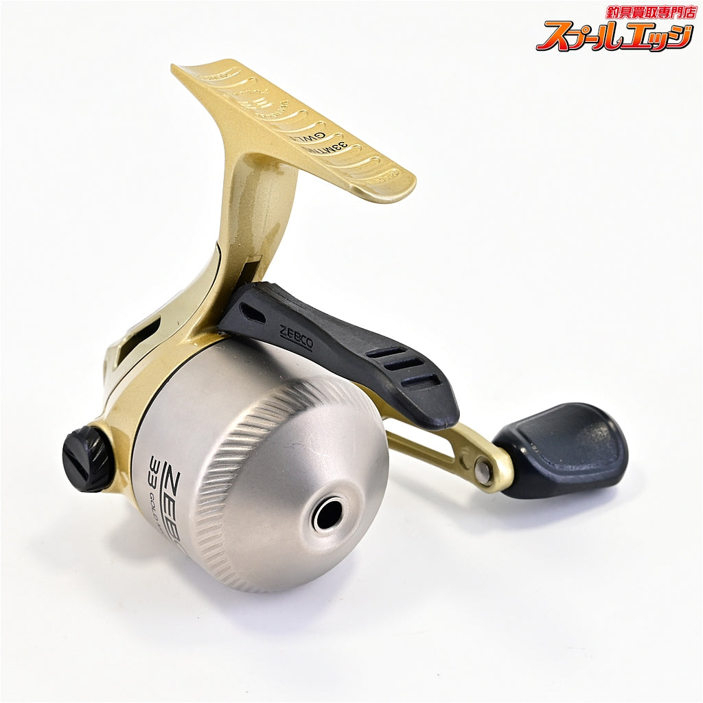 【ゼブコ】 33 ゴールドマイクロ レバーブレーキモデル スピンキャスト ZEBCO GOLD-MICRO