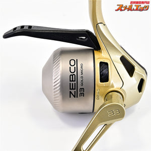 【ゼブコ】 33 ゴールドマイクロ レバーブレーキモデル スピンキャスト ZEBCO GOLD-MICRO
