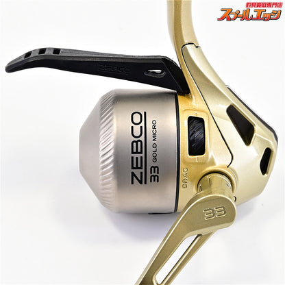 【ゼブコ】 33 ゴールドマイクロ レバーブレーキモデル スピンキャスト ZEBCO GOLD-MICRO