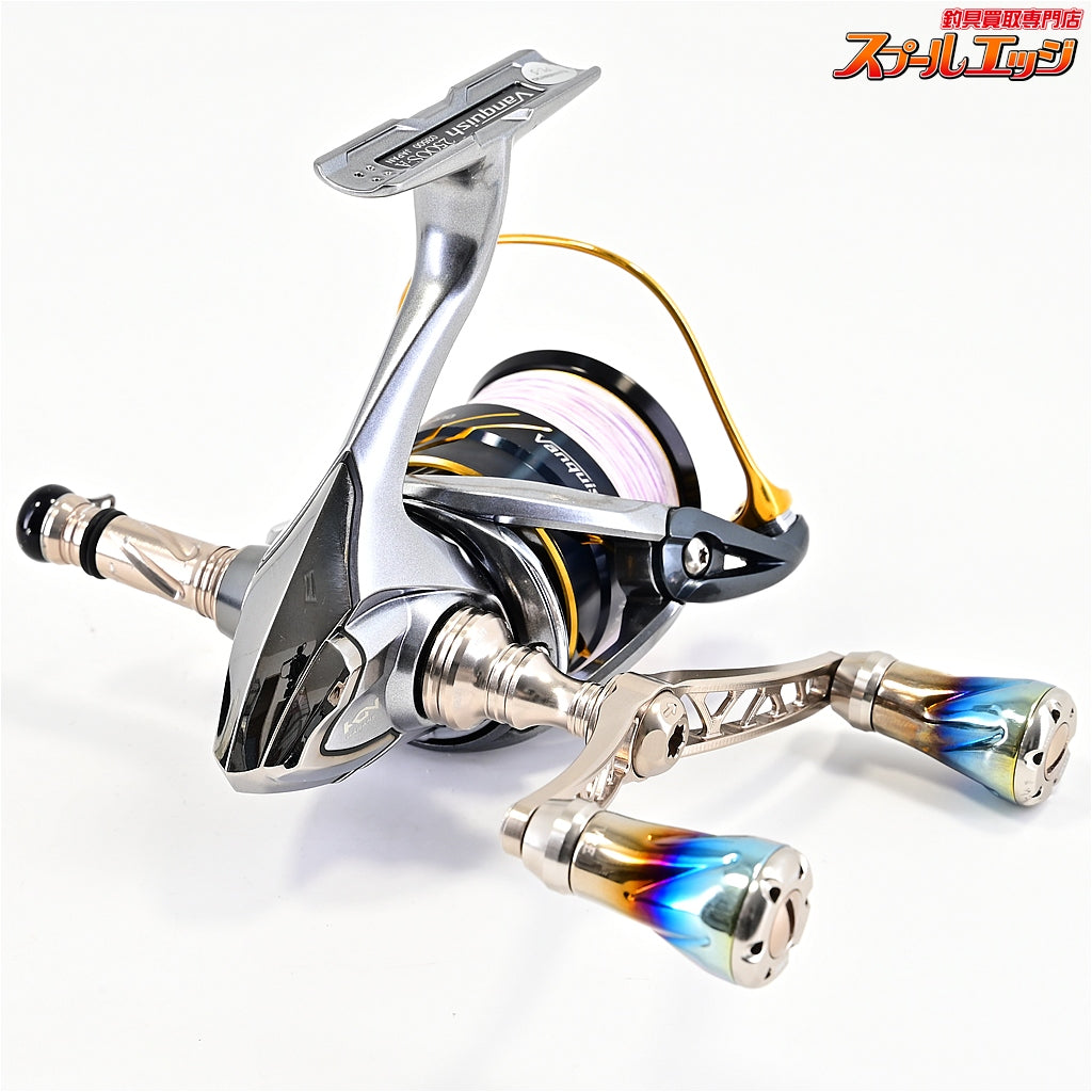 【シマノ】 16ヴァンキッシュ 2500S C3000Sスプール&リブレウィング100シルバーフォルテノブチタン&リブレカスタムバランサーシルバー装着 SHIMANO Vanquish