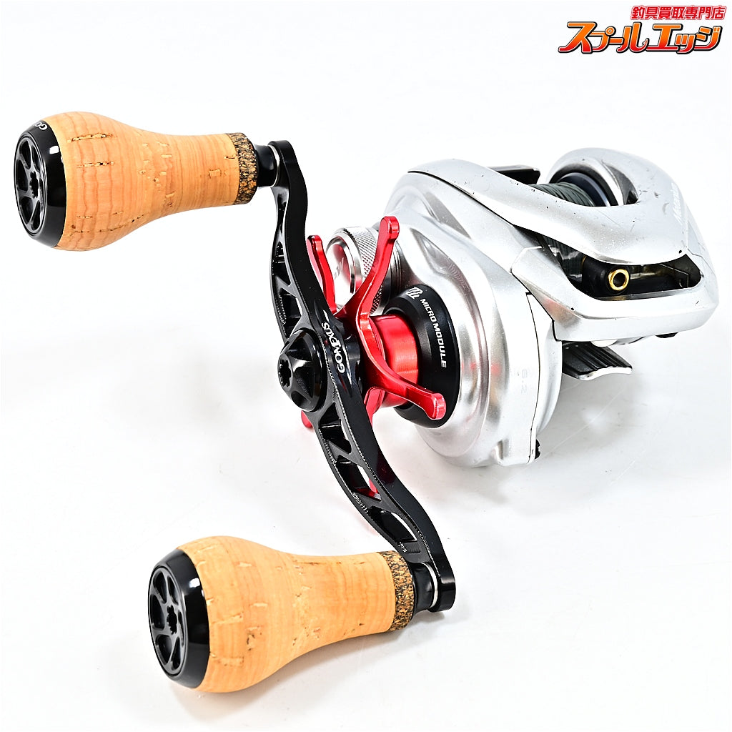 【シマノ】 16メタニウム MGL ノーマルギア ゴメクサス100mmカスタムハンドル装着 SHIMANO Metanium