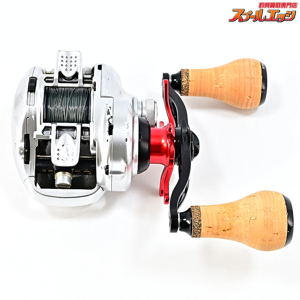 【シマノ】 16メタニウム MGL ノーマルギア ゴメクサス100mmカスタムハンドル装着 SHIMANO Metanium