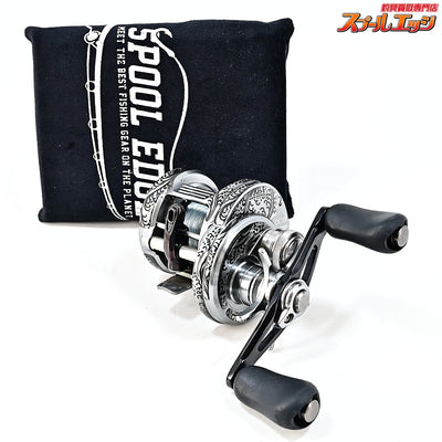 【シマノ】 20カルカッタコンクエスト DC 101 85mmブラックハンドル&ワーニーズデカール装着 SHIMANO CALCUTTA CONQUEST