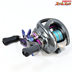 【ダイワ】 19スティーズ CT SV TW 700XHL SLPWザイオンスタードラグ ムーブ&RCSカーボンクランクハンドル90mm&カラーパーツ装着 DAIWA STEEZ