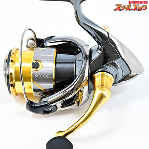 【シマノ】 14ステラ C2000HGS 夢屋アルミリールスタンド 5-ZT19C000&IOSファクトリー ラインローラーインパクト&IOSファクトリー Sシステム装着 SHIMANO STELLA